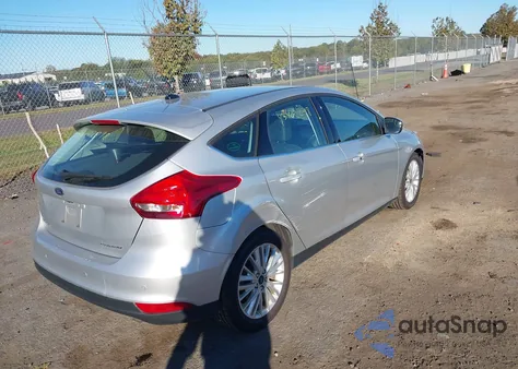 2017 Ford Focus Titanium from USA, damaged, VIN 1FADP3N23HL269960
